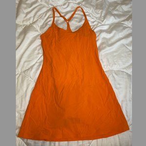 Outdoor Voices The Exercise Dress, Orange [Size S]
